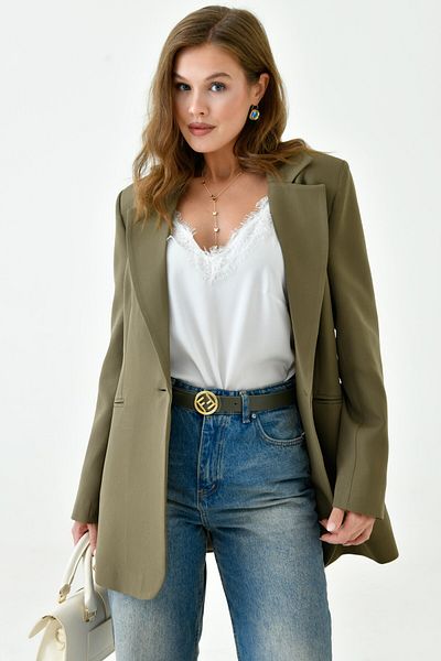 Saade Khaki Blazer Jacket
