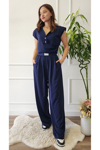 My Boutique Pantaloni detaliați cu etichetă