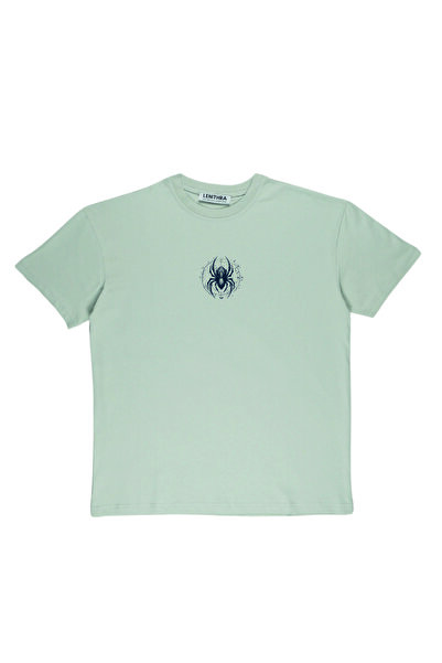 By Caspita Fashion Μπλουζάκι Lenithra Spider με στάμπα μπροστά Unisex Oversiz...