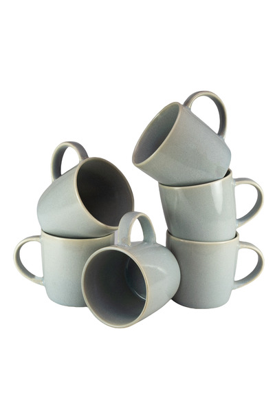 Cesiro Set of 6 Grey 270 ml cups, Cesiro