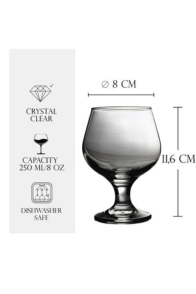 Cesiro Glass cup 250 ml
