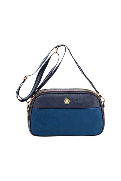 Pip Studio Geantă crossbody, Blue, 26.5x7.5x16.5 cm, colecția Uni, Pip Studio