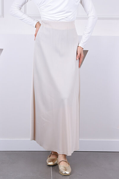 İmajButik Stone Satin Skirt