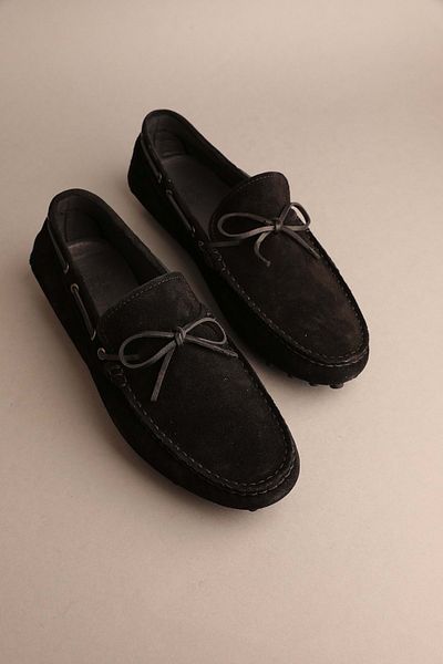 Gondol Loafer negru din denim pentru bărbați 40 TTX.258