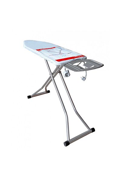 Zilan Ironing Board Zln-4535 With Socket, 114x38 Cm, Metal Top