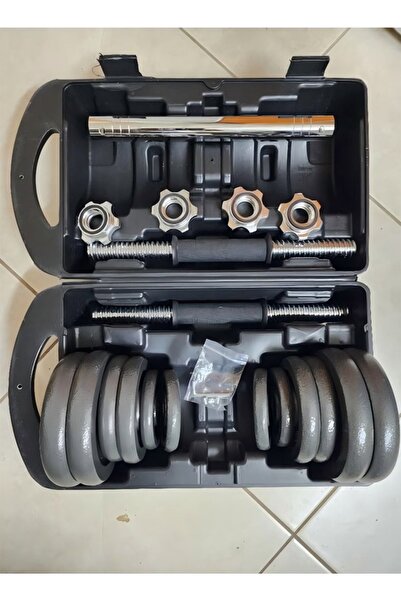 Fitness World مجموعة دمبل مضغوطة 20 كجم