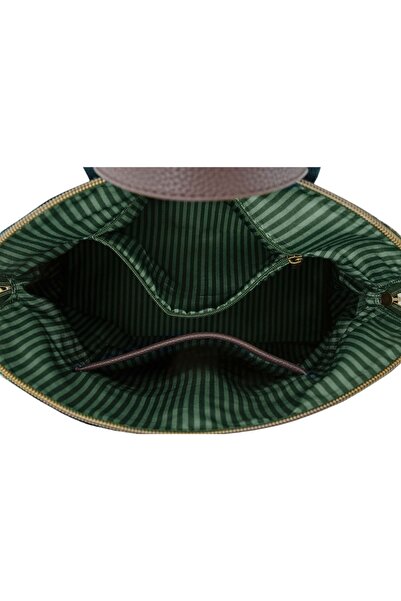 Pip Studio Rucsac Finlee Damă, , Green, 28x11x36 Cm, Colecția Tutti I Fiori