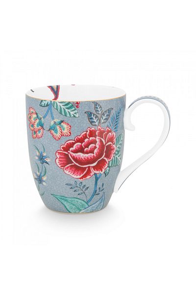 Pip Studio Cană Porțelan, , Xl 450ml, Colecția Flower Festival