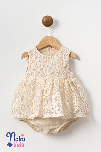 Naka Concept Vintage Zarafet Romper ve Ceket Takımı