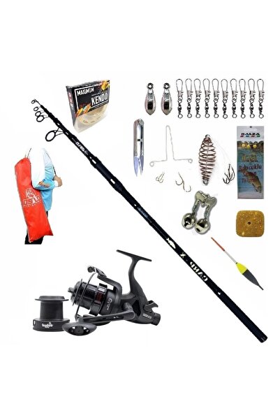 Oslo Carp-x 390cm 3.5lbs Kudos 65 Orion Lüx Profesyonel Surf Sazan Kıyı Olta ...