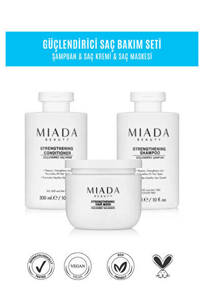 Miada Beauty Güçlendirici Saç Bakım Seti