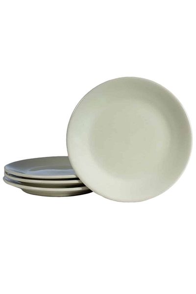 Cesiro Set of 4 dessert plates Cream Ivoire, 20 cm