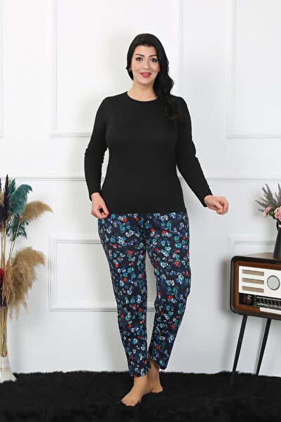 Akbeniz Pijamale de damă cu un singur fund mărime mare 27501