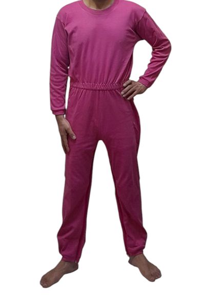 FİDAN FASHİON Half Hole Zippered Back Overalls