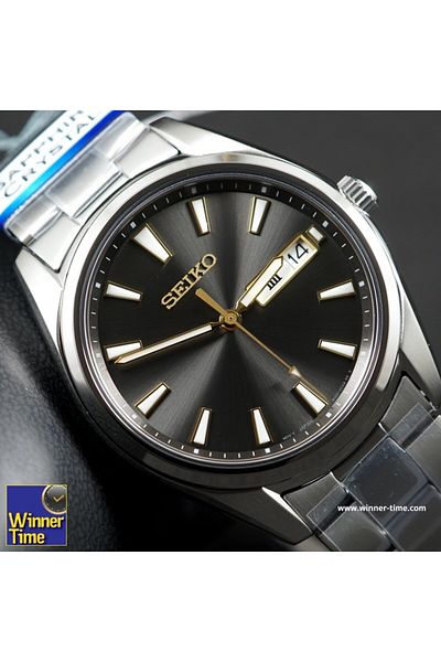 Seiko Sur343P Quartz Steel Gray 40 mm Men's Watch