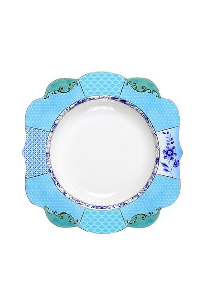 Pip Studio Porcelain deep plate, Pip Studio, 23.5cm, Royal Multi collection
