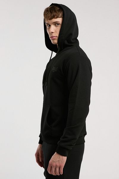 EVERLAST Мъжки суитшърт с качулка и цип Ever Essentials Regular, черен