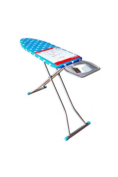 Floria Zilan Ironing Board Zln7666, Work Surface 110x33 Cm, Metal Mesh Top, Iron Stand