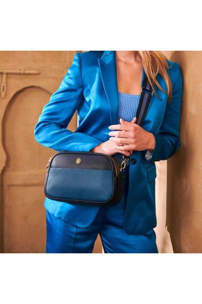 Pip Studio Geantă crossbody, Blue, 26.5x7.5x16.5 cm, colecția Uni, Pip Studio