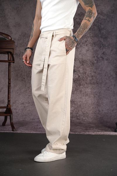 Butik Παντελόνι Gabardine με φαρδιά εφαρμογή