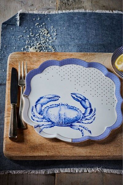 Pip Studio Porcelain tray, 24x24cm, Pip Studio, 24x24cm, Royal White collection