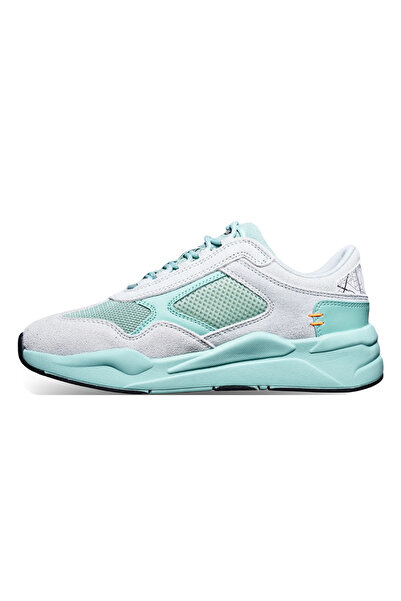 b bathu Bathu 10/43 Erkek Deri Sneaker - PASTEL YEŞİL
