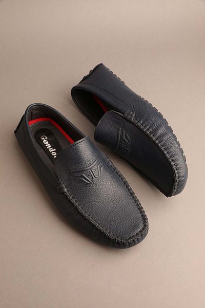 Gondol Loafer clasic pentru bărbați din piele naturală, Lavandyar 41 ttx.255