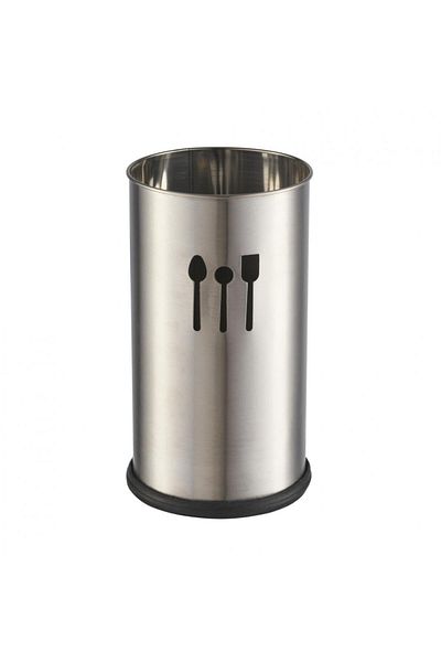 vanora SUPORT DE UTENSILIE INOX D:10 CM, H: 18 CM