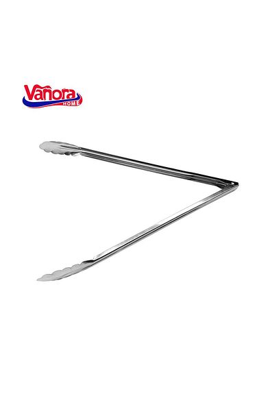 vanora UNIVERSAL STAINLESS STEEL TONGS FOR SERVING, 40 x 3.8 CM