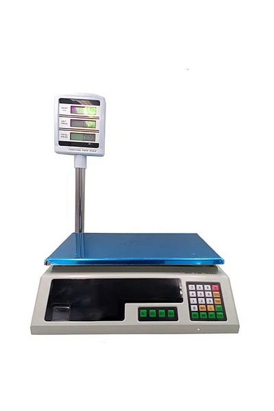 Generic Digital commercial scale with price calculation platform - from 200 grams to 40 kg, electric and battery operated