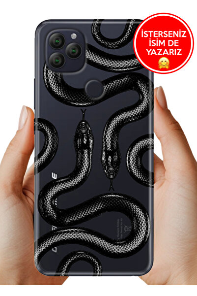 General Mobile GM 22 - GM 22S G312 Kılıf Desenli Baskılı Kamera Korumalı Sili...