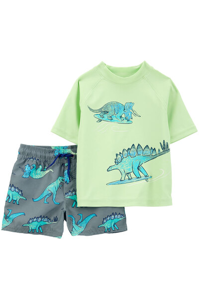 Carter's Küçük Erkek Çocuk Güneş Koruyucu Mayo Set