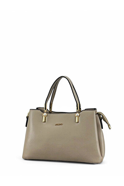 Nas Bag İnci Detaylı Kadın El ve Omuz Çanta