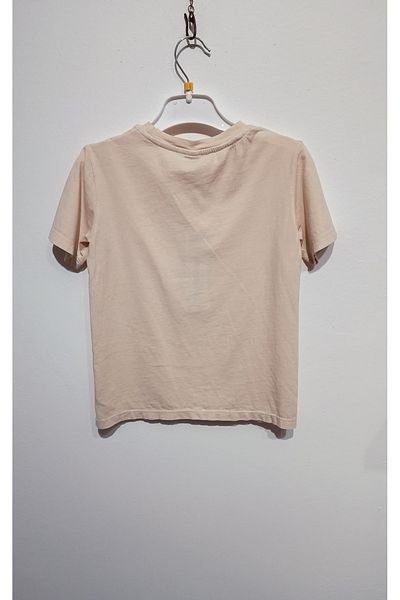 Nanica Kids Pre-Woven Garnished Tshirt Bone