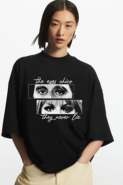 weywot تي شيرت The Eyes Chico، They Never Lie للموسم الجديد مطبوع عليه صورة م...