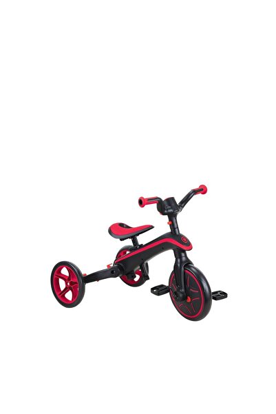 Globber Explorer 4 in 1 foldable tricycle, red color
