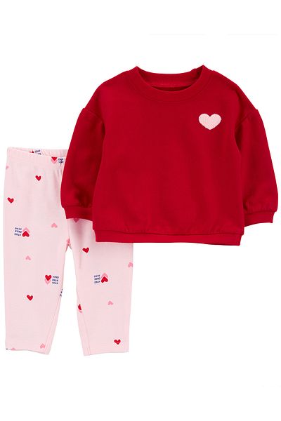 Carter's Baby Girl 2-Piece Top and Bottom Set