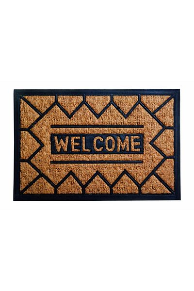 vanora DOOR MAT 60 x 40 CM RUBBER AND COCONUT COIR, MARY