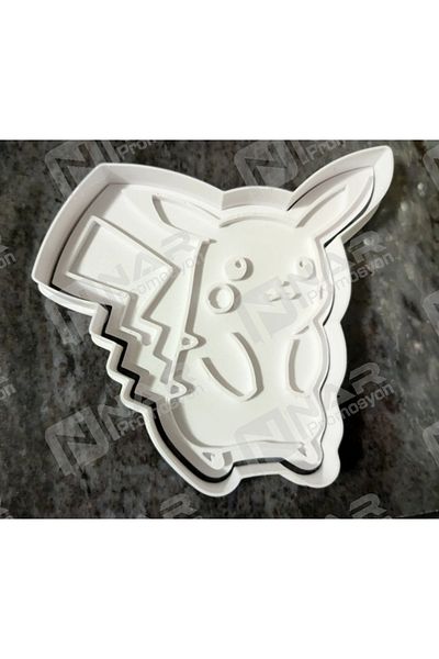 Nar Promosyon Pokemon Value 8-Game Dough Mold, Sugar and Clay Dough, Ceramic Mud