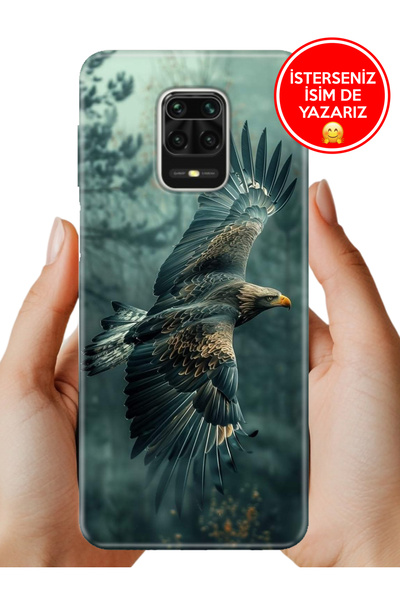 Cekuonline Xiaomi Redmi Note 9 Pro 9S Kılıf Desenli Baskılı TR-Üretim Kapak S...