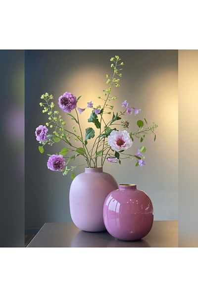 Pip Studio Vaza decorativă din metal, Lilac, 23cm, colecția Lily & Lotus, Pip Studio