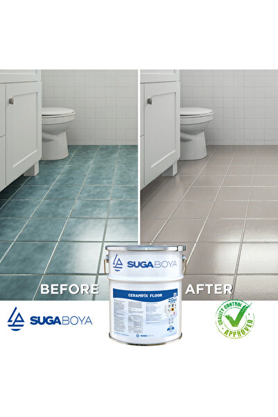 SUGA Ceramifix Floor Fayans,mermer, Granit Boyası 8 2 10 Kg