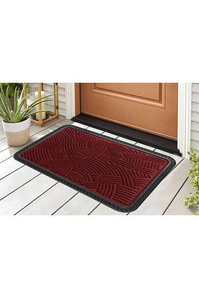 Heinner Home DOORMAT TEXTILE+RUBBER 40X60 CM, RED