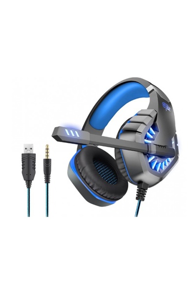 ANKETECHPRO Kulaklık Mikrofonlu Oyuncu Işıklı Polygold GT82 Ovleng