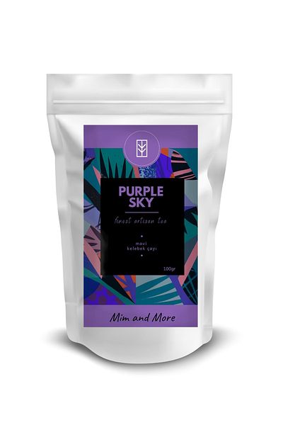 Mim and More Purple Sky Tea - Purple Butterfly Tea, 100 g