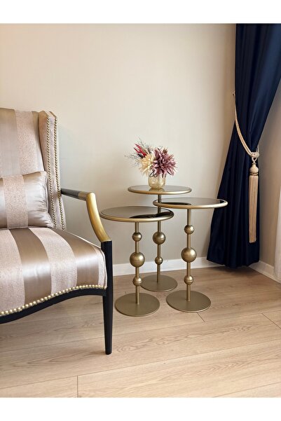 Esey Luxury Galaxy 3lü Zigon Sehpa