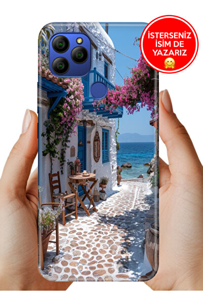 General Mobile GM 21 G310 Kılıf Trend Desenli Esnek Kapak Bodrumda Aşk