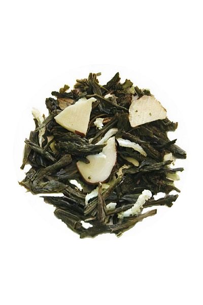 Mim and More Coconut Sencha Tea - Green Tea with Coconut, 100 g