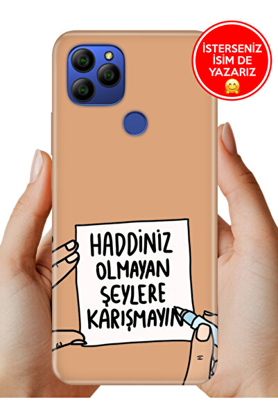 General Mobile GM 21 G310 Kılıf 0.35 mm Resimli Silikon Karışmayın