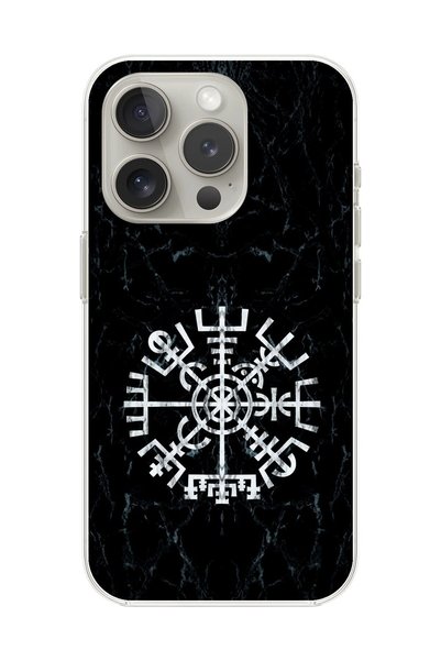 Dali Design حافظة شفافة متوافقة مع هاتف iPhone 12 Pro Max بتصميم Nordic Viking 1